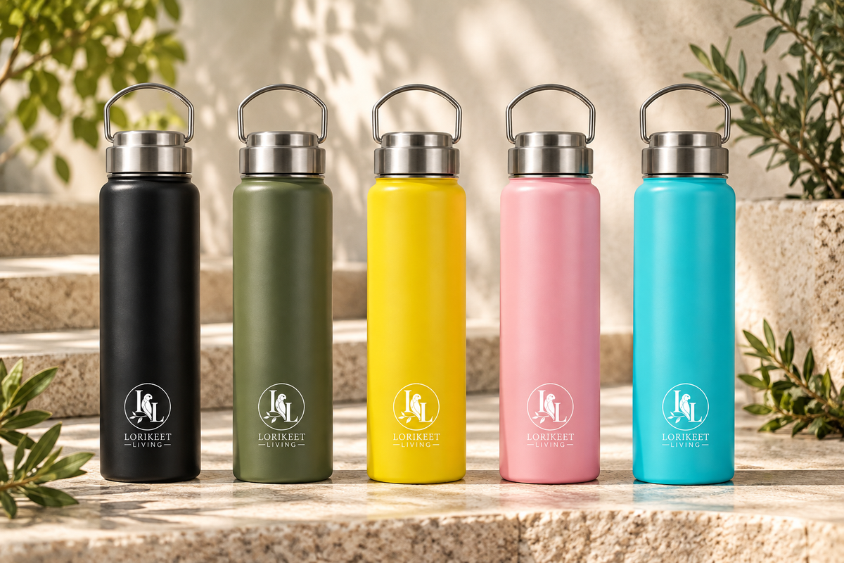 Stainless Steel Drink Bottle with Steel Lid | 750ml
