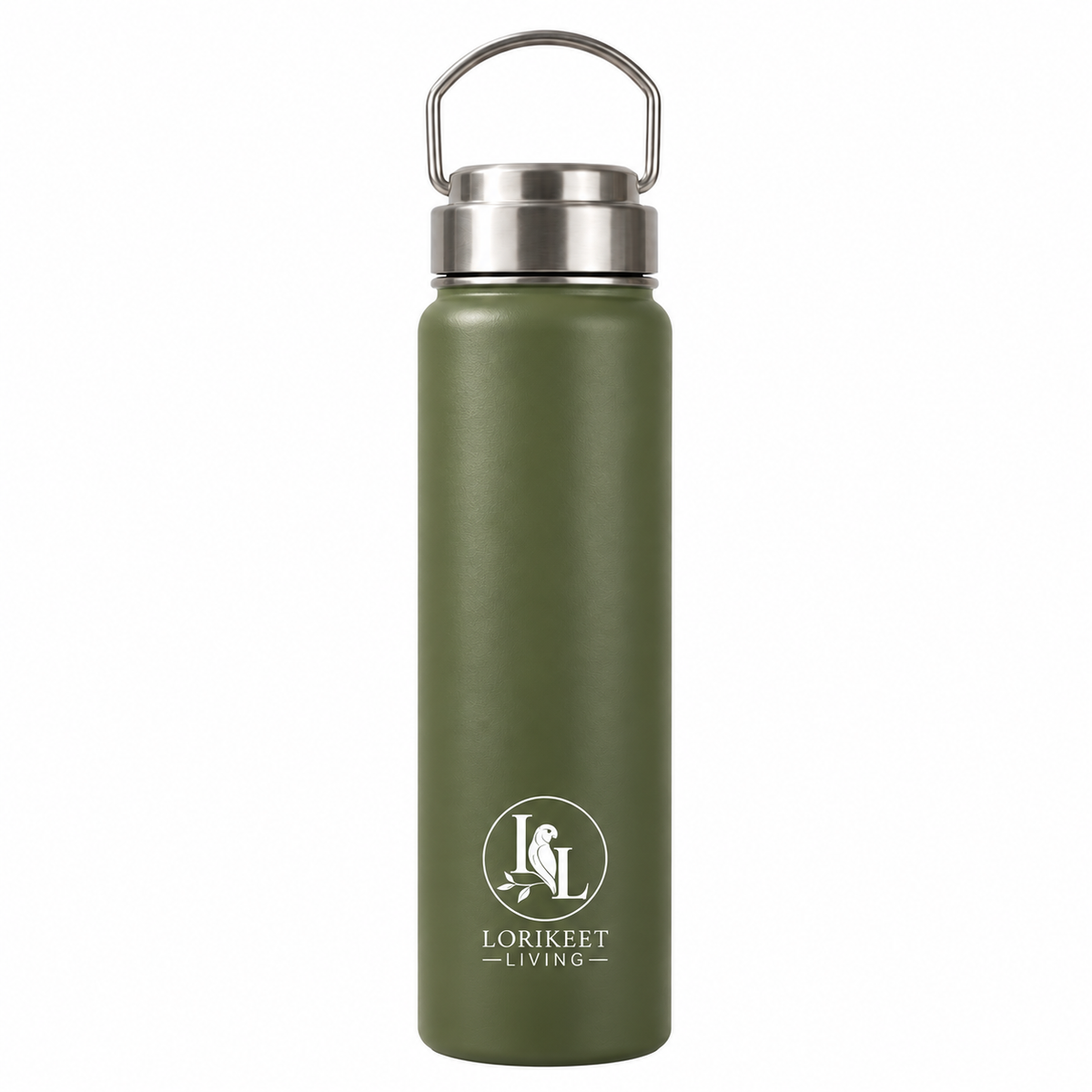 Stainless Steel Drink Bottle with Steel Lid | 750ml