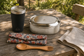 Shasta Lunch & Drink Bundle with Neem Wood Cutlery - Lorikeet Living