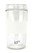 His & Hers Reusable Cup Bundle, Shasta Stainless Steel Tumbler + IOco All Glass Travel Cup, Lorikeet Living