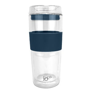 IOco All Glass Reusable Coffee Cup 470ml | 16oz