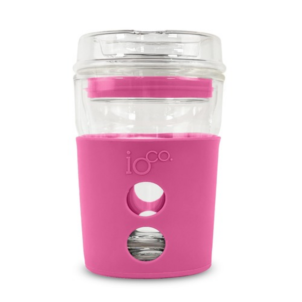 IOco All Glass Travel Coffee Cup | 8 oz / 235 ml