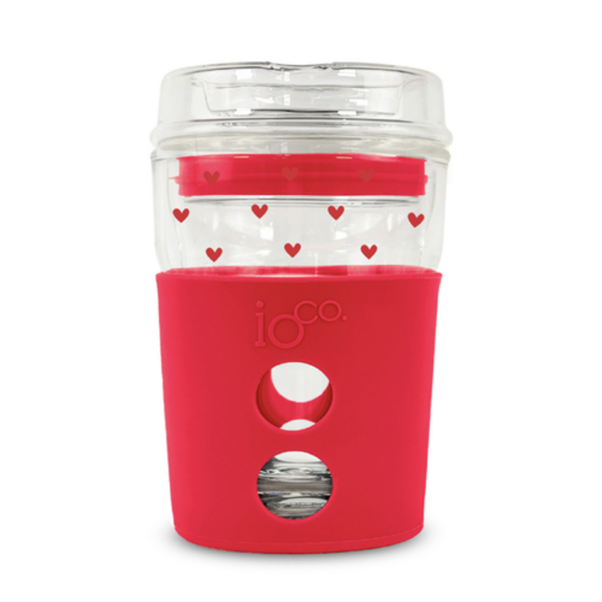 IOco All Glass Travel Coffee Cup | 8 oz / 235 ml