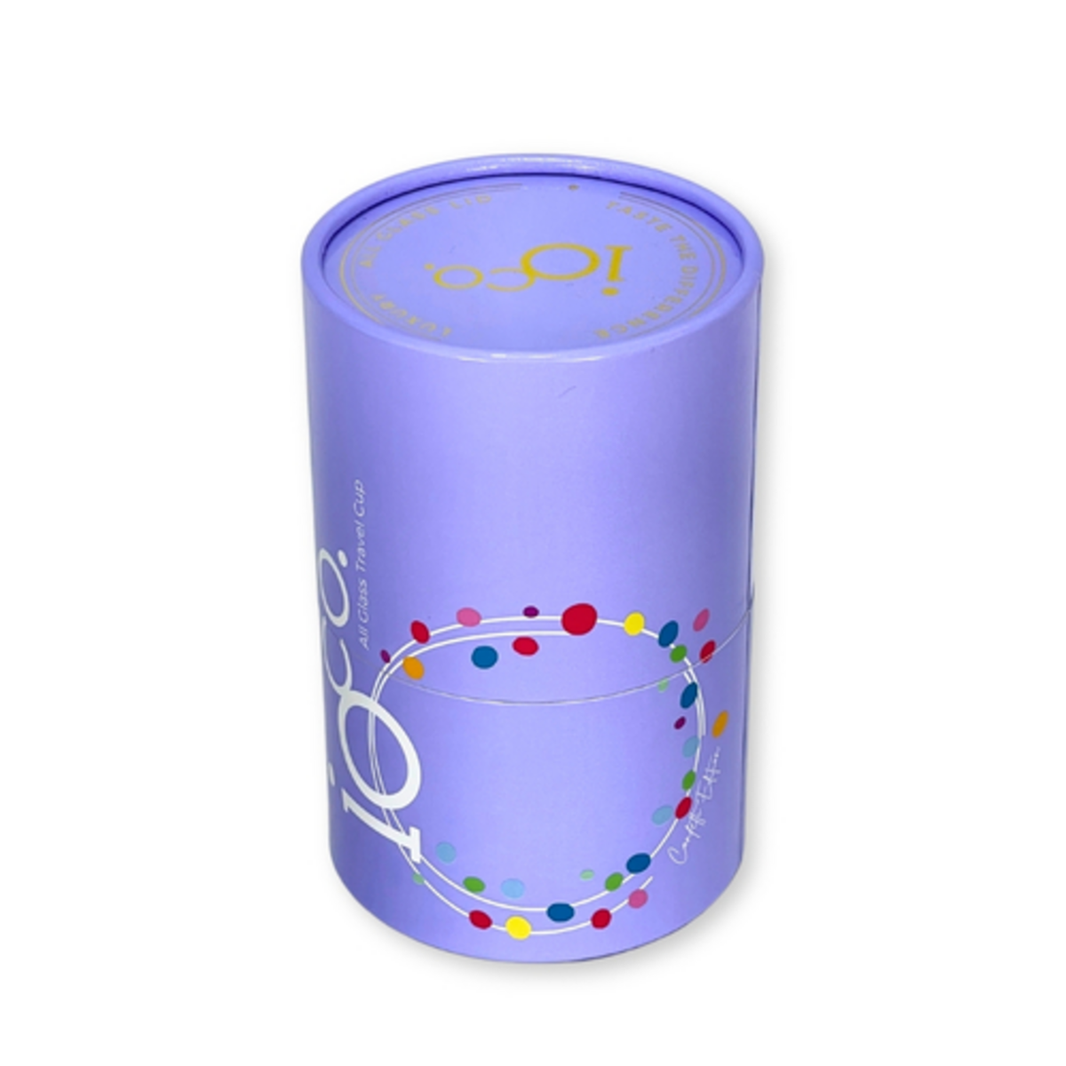 IOco All Glass Travel Coffee Cup | 8 oz / 235 ml