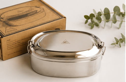 Shasta Lunch & Drink Bundle with Neem Wood Cutlery - Lorikeet Living